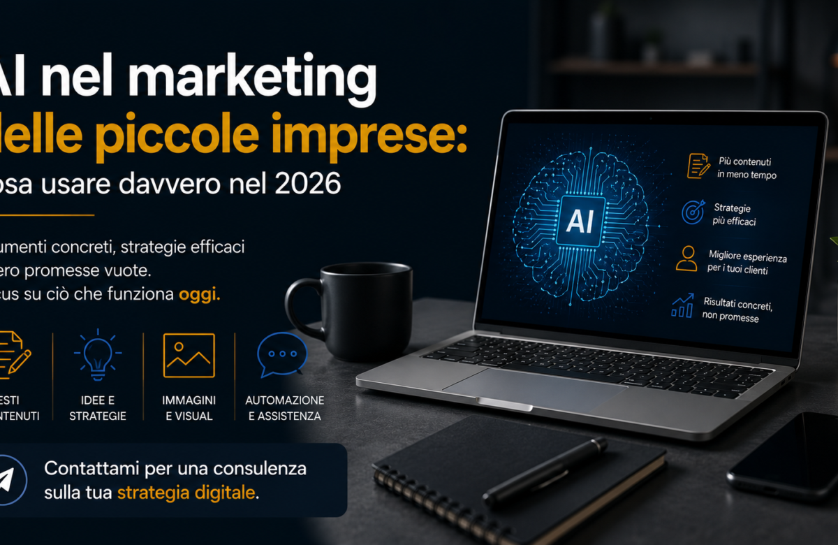 AI nel marketing delle piccole imprese: cosa funziona davvero nel 2026