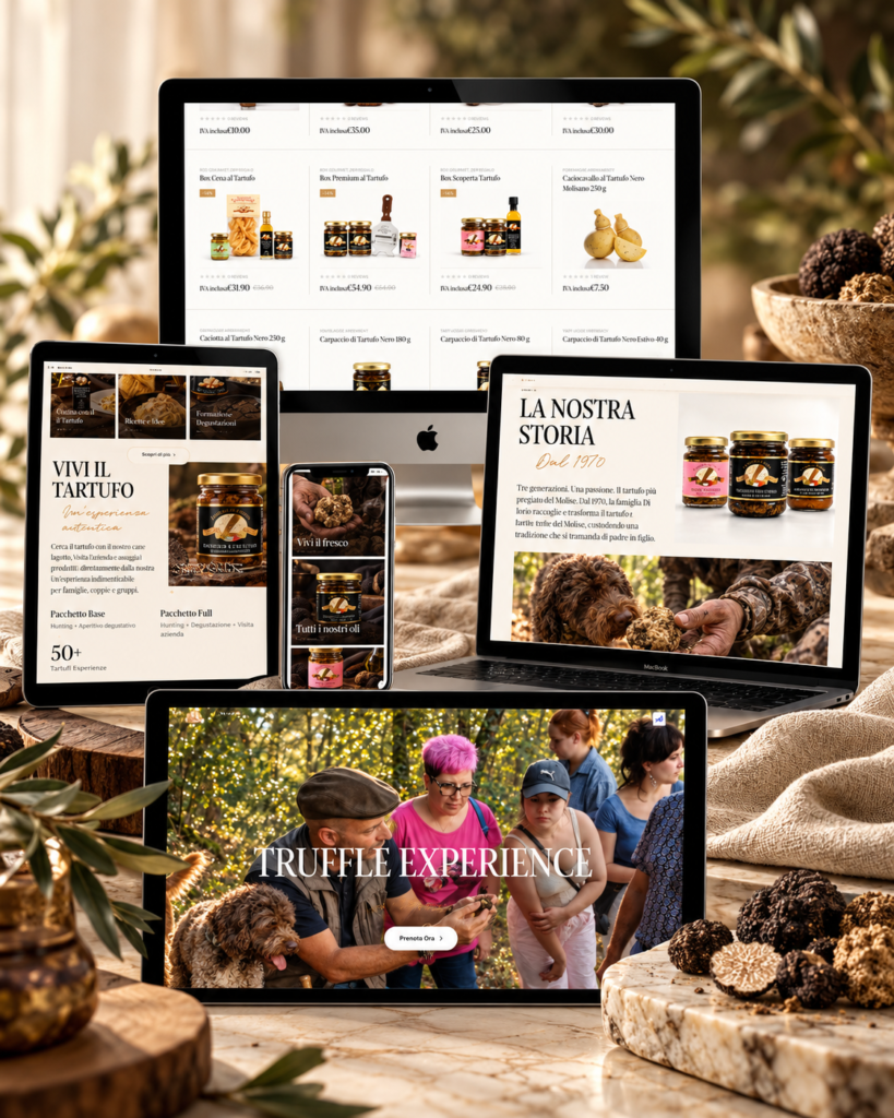 Truffle Experience Di Iorio Tartufi in Molise con ricerca del tartufo nel bosco